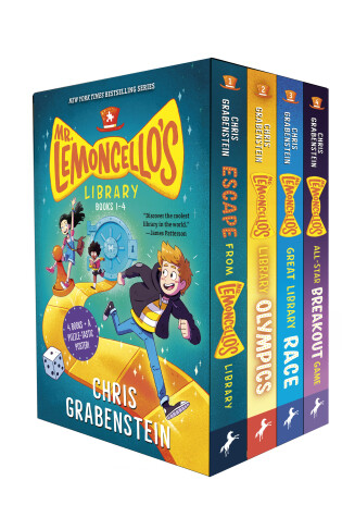 Cover of Mr. Lemoncello's Library Books 14 (Boxed Set)