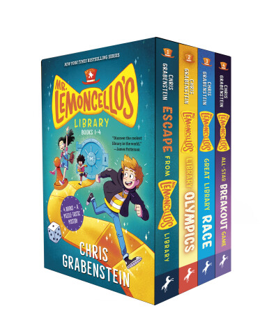 Cover of Mr. Lemoncello's Library Books 14 (Boxed Set)