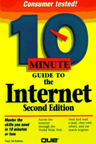 Cover of 10 Minute Guide to the Internet and the Web
