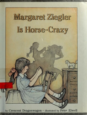Book cover for Margaret Ziegler is Horse-Crazy
