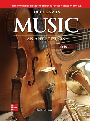 Book cover for Music: An Appreciation Brief ISE