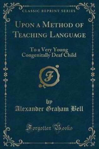 Cover of Upon a Method of Teaching Language