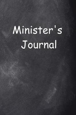 Cover of Minister's Journal Chalkboard Design