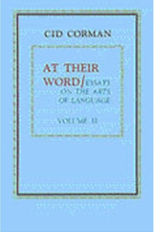 Cover of At Their Word