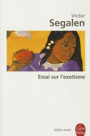 Cover of Essai sur l'exotisme