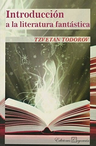 Cover of Introduccion a la Literatura Fantastica