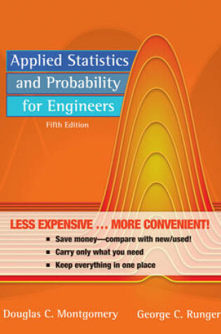 Cover of Applied Statistics and Probability for Engineers 5E Binder Ready Version