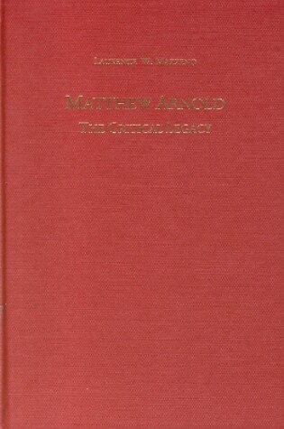 Cover of Matthew Arnold