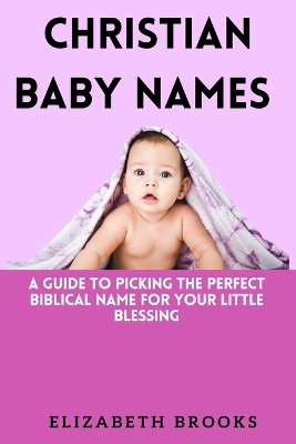 Book cover for Christian Baby Names