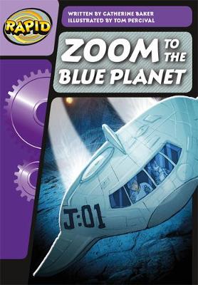 Book cover for Rapid Phonics Zoom to the Blue Planet! Step 3 (Fiction) 3-pack