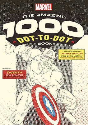 Book cover for Marvel: The Amazing 1000 Dot-To-Dot Book