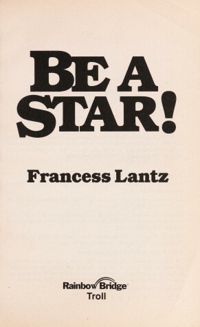 Book cover for Be a Star