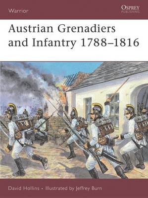 Cover of Austrian Grenadiers and Infantry 1788-1816