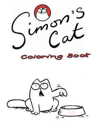 Book cover for Simon's Cat Coloring Book