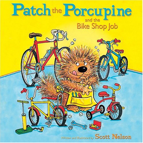 Book cover for Patch the Porcupine and the Bike Shop Job