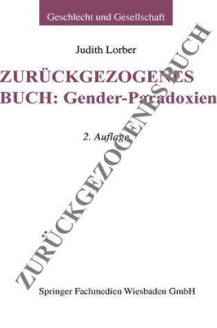 Cover of Gender-Paradoxien