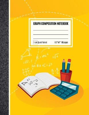 Book cover for Graph Composition Notebook 1 cm