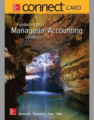 Book cover for Connect Access Card for Fundamental Managerial Accounting Concepts