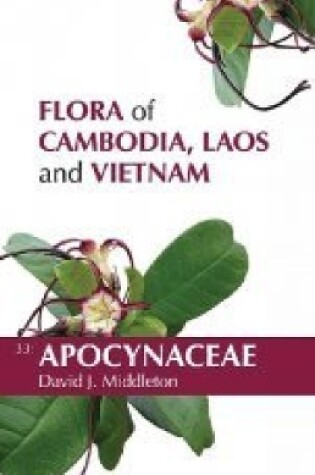 Cover of Flora of Cambodia, Laos and Vietnam