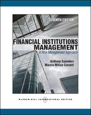 Book cover for Financial Institutions Management: A Risk Management Approach