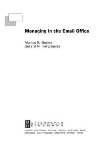 Cover of Managing in the Email Office