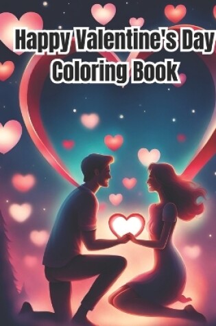 Cover of Happy Valentine's Day Coloring Book