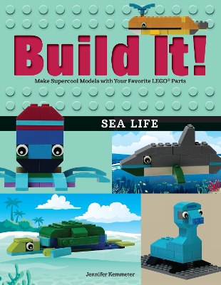 Book cover for Build It! Sea Life