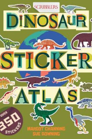 Cover of Scribblers Dinosaur Sticker Atlas