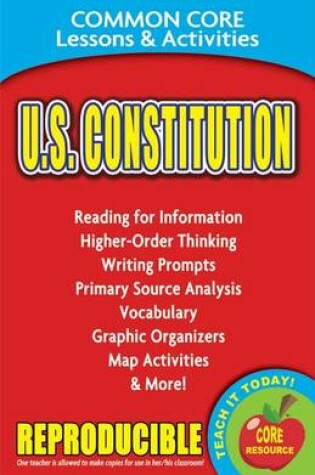 Cover of U.S. Constitution