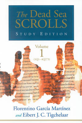 Book cover for The Dead Sea Scrolls Study Edition, Volume 1 1Q1-4Q273