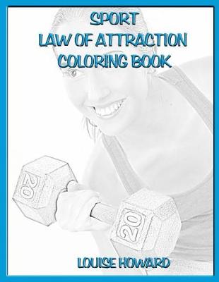 Book cover for 'Sport' Law of Attraction Coloring Book