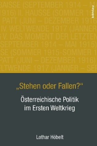 Cover of Stehen Oder Fallen?