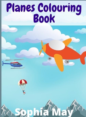 Book cover for Planes Colouring Book