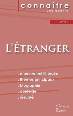 Book cover for Fiche de lecture L'Etranger de Albert Camus (analyse litteraire de reference et resume complet)