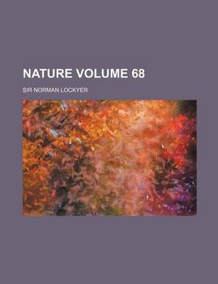 Book cover for Nature Volume 68