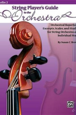 Cover of String Players' Guide to the Orchestra, Violin 2