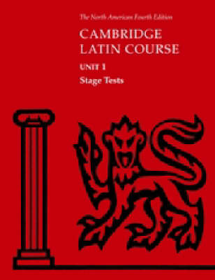 Cover of North American Cambridge Latin Course Unit 1 Stage Tests