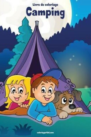 Cover of Livre de coloriage Camping 1