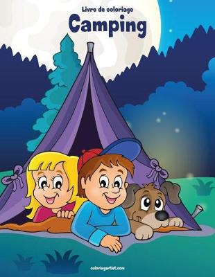 Book cover for Livre de coloriage Camping 1