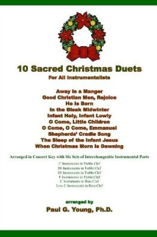 Cover of 10 Sacred Christmas Duets