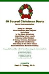 Book cover for 10 Sacred Christmas Duets