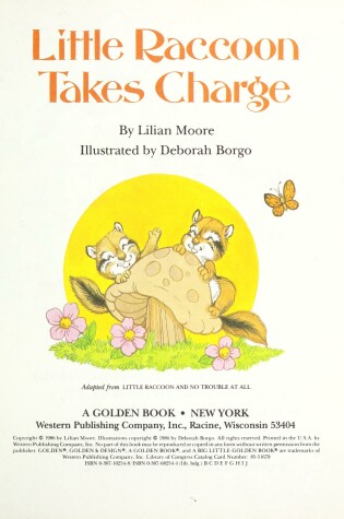 Cover of Little Raccoon Takes Charge