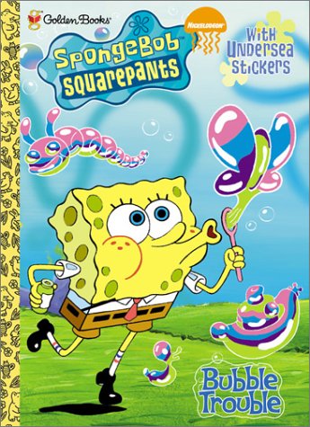 Book cover for Spongebob - Bubble Trouble