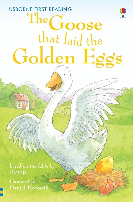 Book cover for The Goose that laid the Golden Eggs