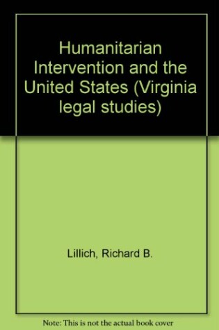 Cover of Humanitarian Intervention and the United States