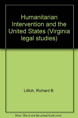 Book cover for Humanitarian Intervention and the United States