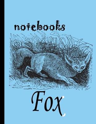 Book cover for notebook fox