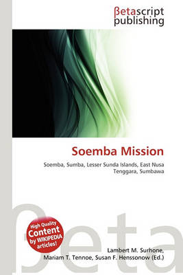 Cover of Soemba Mission