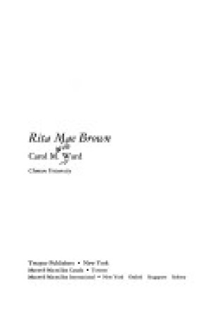 Cover of Rita Mae Brown