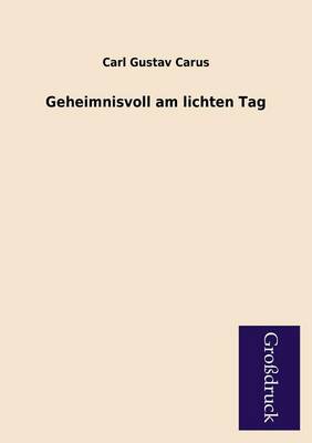 Book cover for Geheimnisvoll Am Lichten Tag